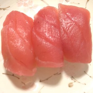 柚子胡椒入り☆マグロ握り